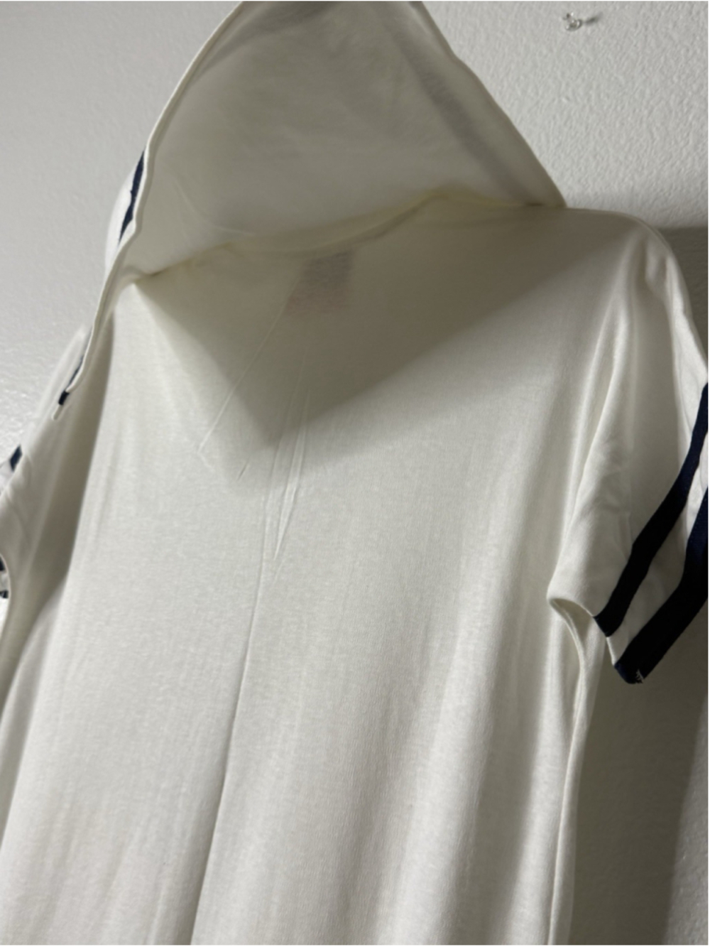 Vintage Clovis Ruffin Elizabeth Arden Sailor Collar Maxi Lounge Dress Made In US - Picture 16 of 16